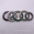 Quality assurance graphite  with inner ring and outer ring Spiral Wound Gasket pipe gasket